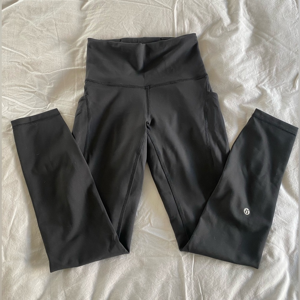 Lululemon Wunder Train High Rise with Pockets